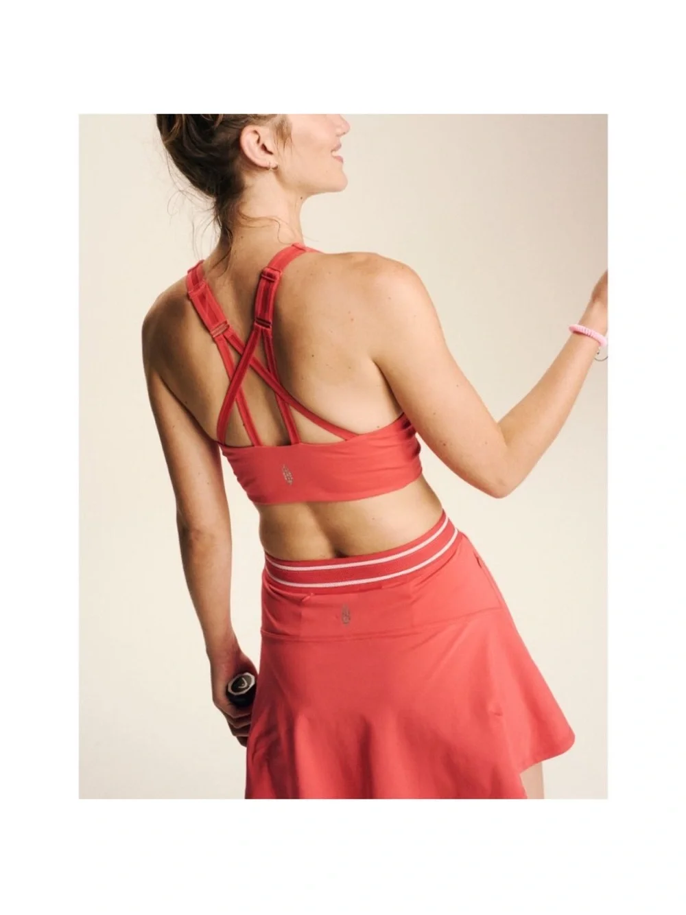 FP MOVEMENT NWOT Round Robbin Brami sports bra Cayenne